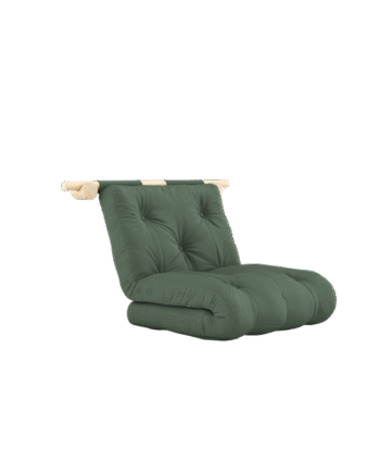 Karup Design Hooked Madras Med Beslag 75x200 Oliven Grøn Raw