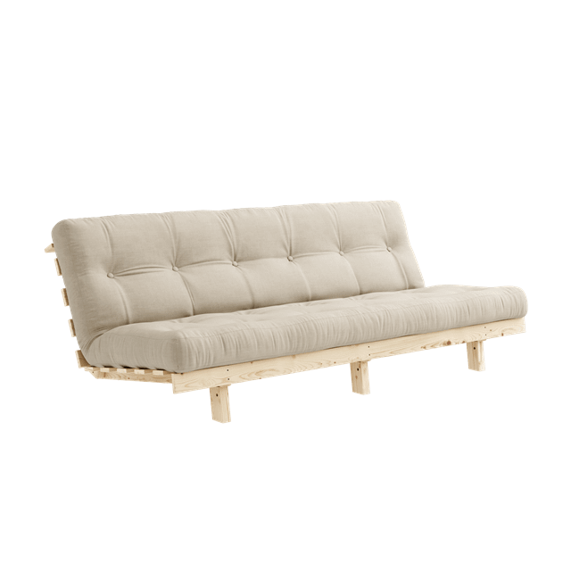 Karup Design Lean Sovesofa Med Alpha Madras 130x200 Beige Raw