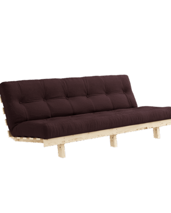 Karup Design Lean Sovesofa Med Alpha Madras 130x200 Brun Raw