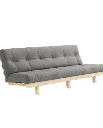 Karup Design Lean Sovesofa Med Alpha Madras 130x200 Grå Raw
