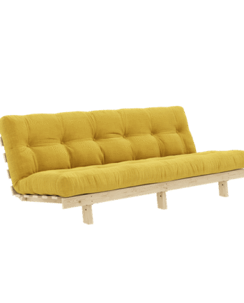 Karup Design Lean Sovesofa Med Alpha Madras 130x200 Honning Raw