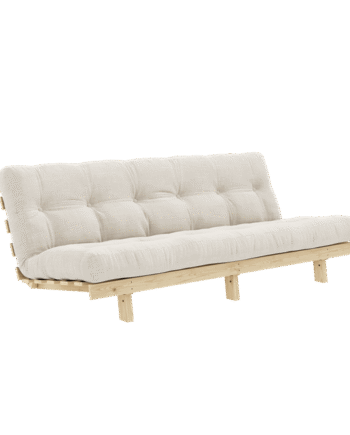 Karup Design Lean Sovesofa Med Alpha Madras 130x200 Ivory Raw