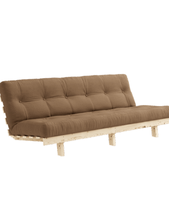 Karup Design Lean Sovesofa Med Alpha Madras 130x200 Mocca Raw
