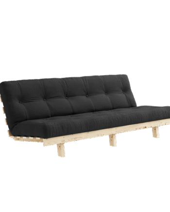 Karup Design Lean Sovesofa Med Alpha Madras 130x200 Mørkegrå Raw
