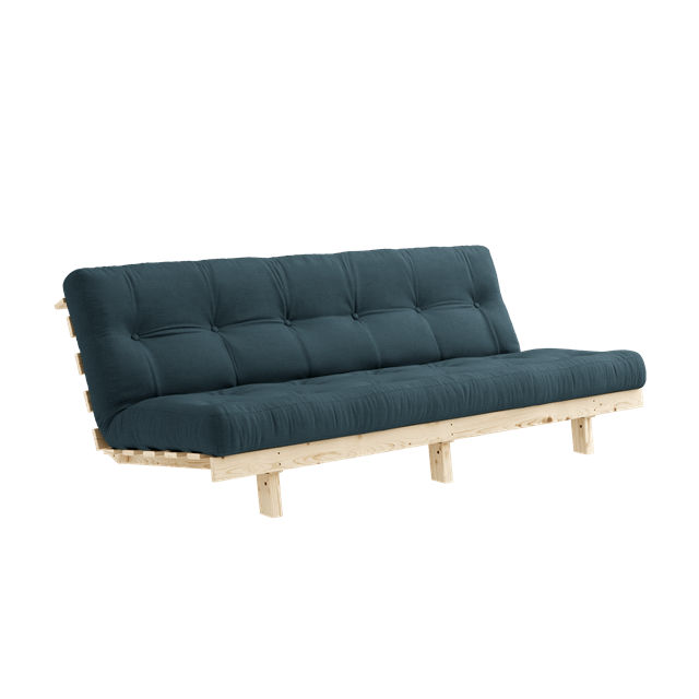 Karup Design Lean Sovesofa Med Alpha Madras 130x200 Petroleum Raw