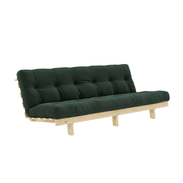 Karup Design Lean Sovesofa Med Alpha Madras 130x200 Seaweed Raw