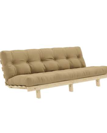 Karup Design Lean Sovesofa Med Alpha Madras 130x200 Wheat Beige Raw