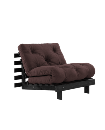 Karup Design Roots Sovesofa Med Madras 90x200 Black Night Brun