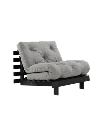 Karup Design Roots Sovesofa Med Madras 90x200 Black Night Grå