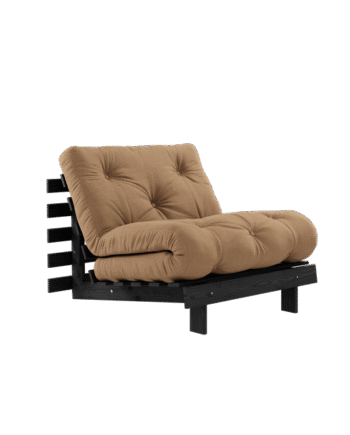 Karup Design Roots Sovesofa Med Madras 90x200 Black Night Mocca
