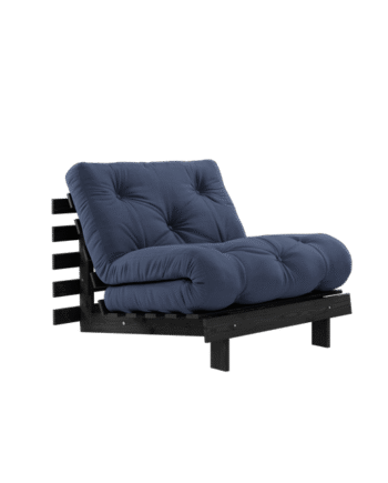 Karup Design Roots Sovesofa Med Madras 90x200 Black Night Navy