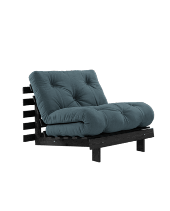 Karup Design Roots Sovesofa Med Madras 90x200 Black Night Petroleum