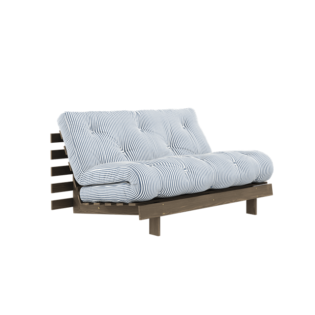 Karup Design Roots Sovesofa Med Madras 140x200 Carob Brown Beach Blue