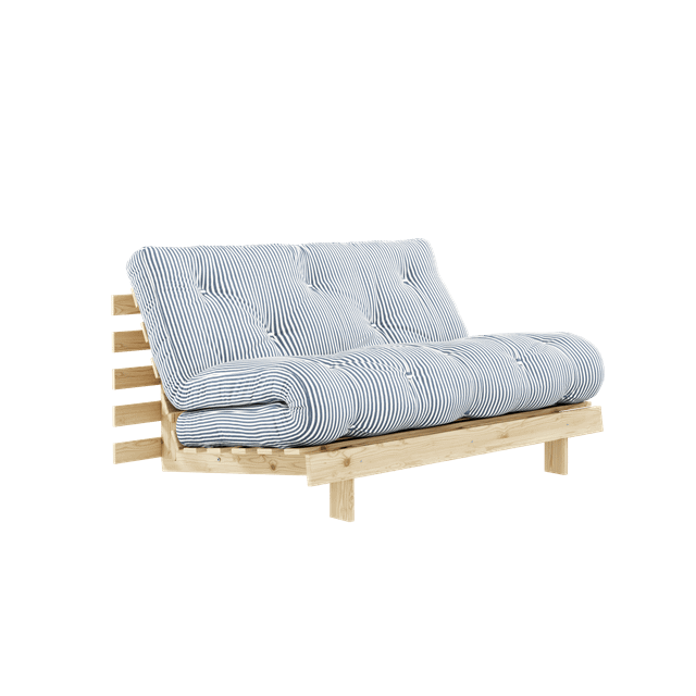 Karup Design Roots Sovesofa Med Madras 140x200 Raw Beach Blue