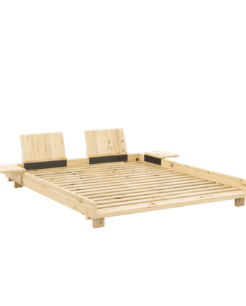 Karup Design Social Sengestel Med   Stk  Rygstøtte   Sidebord 160x200 Raw