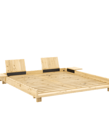 Karup Design Social Sengestel Med   Stk  Rygstøtte   Sidebord 180x200 Raw