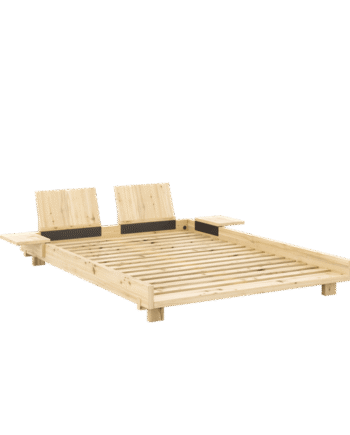 Karup Design Social Sengestel Med   Stk  Rygstøtte   Sidebord 140x200 Raw