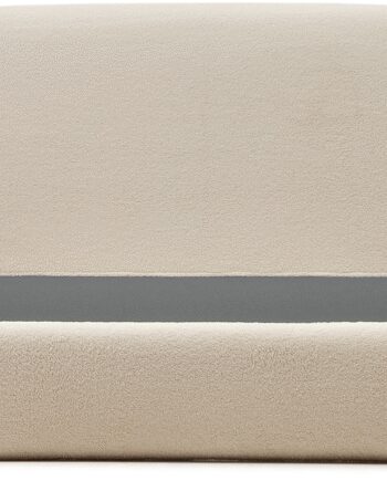 Kave Home Martina Dobbeltseng   Beige Shearling-stof 160x200 Cm