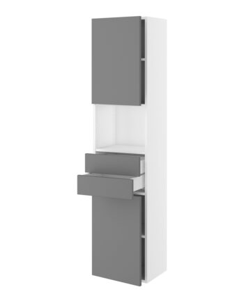 Kitchn Badhøjskab Slimline     Skuffer Og   Låger  :1728  :320  :300