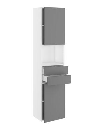 Kitchn Badhøjskab Slimline     Skuffer Og   Låger  :1728  :320  :300