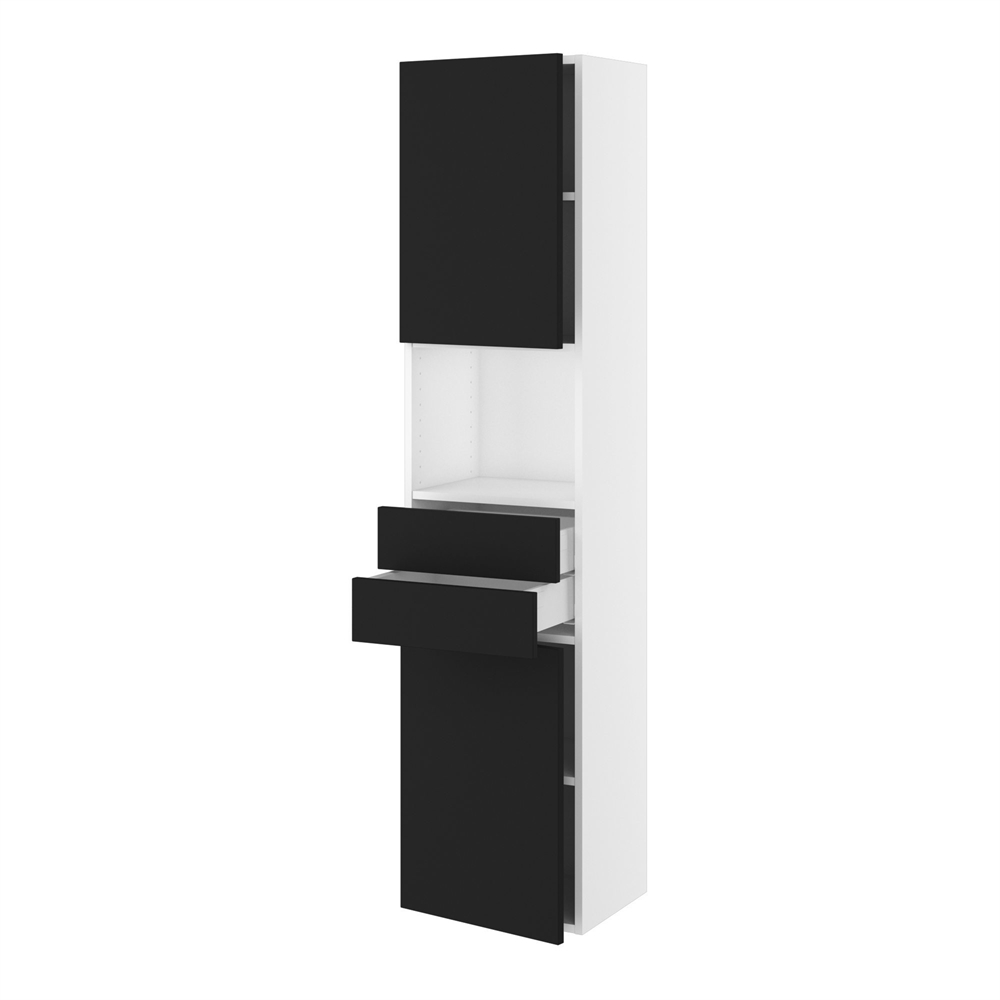 Kitchn Badhøjskab Slimline Skuffer Og Låger :1728 :320 :300