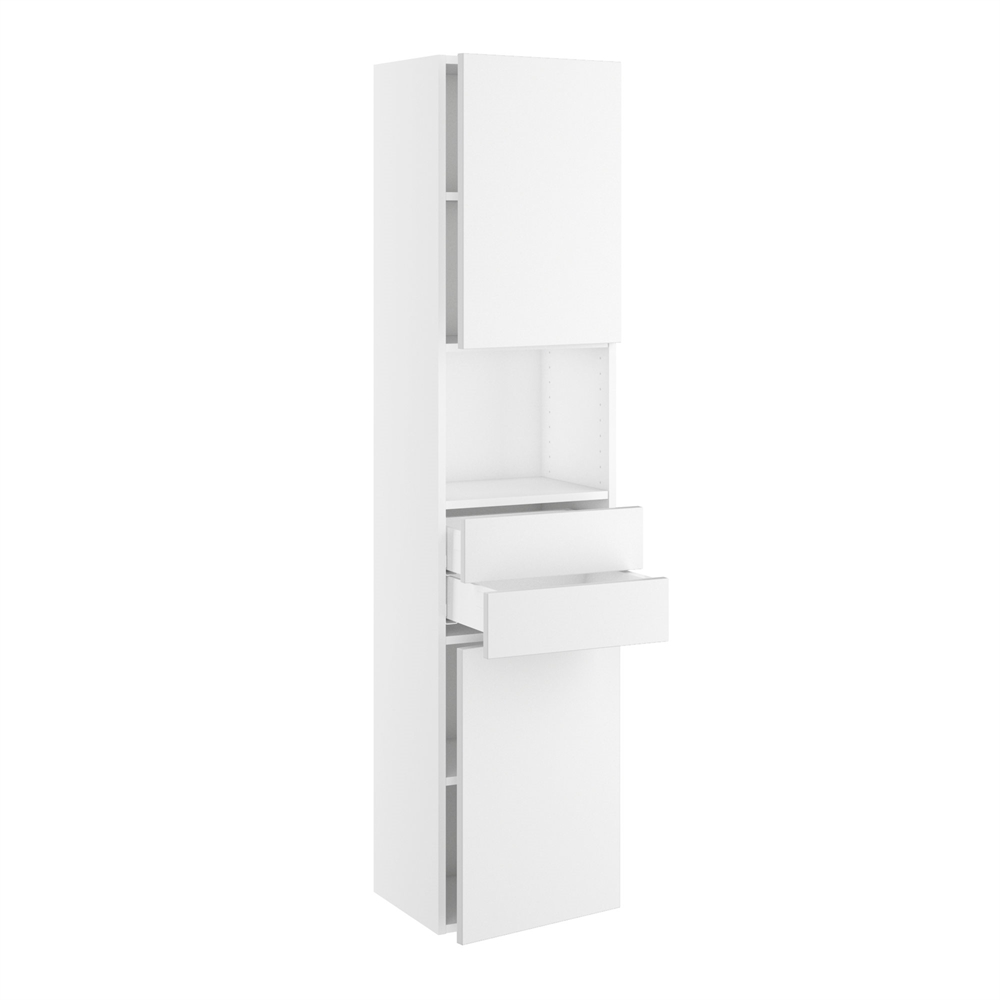 Kitchn Badhøjskab Slimline Skuffer Og Låger :1728 :320 :300