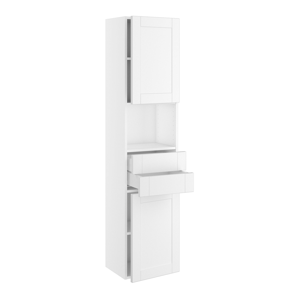 Kitchn Badhøjskab Slimline Skuffer Og Låger :1728 :320 :300