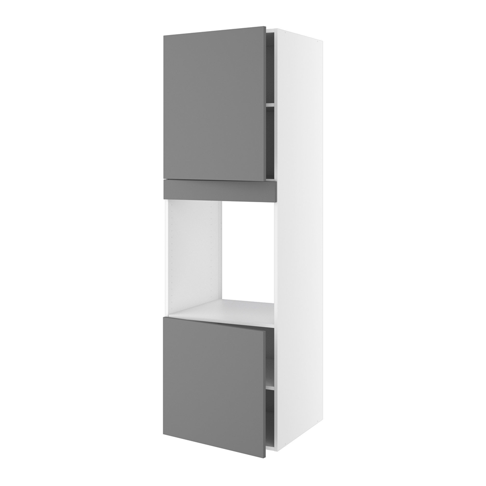 Kitchn Højskab Til Ovn Micro Nichemål 656x567 Mm Låger :572 Og 700 Samt Blændstykke :1952 :580 :600