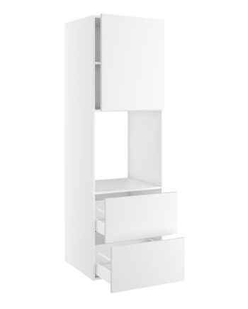 Kitchn Højskab Til Ovn Micro Nichemål 592x567 Mm    Skuffer  :316 Og Låge  :700  :1952  :580  :600