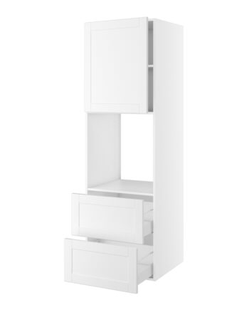 Kitchn Højskab Til Ovn Micro Nichemål 592x567 Mm    Skuffer  :316 Og Låge  :700  :1952  :580  :600