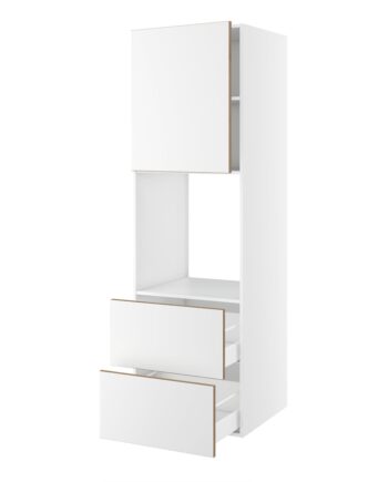 Kitchn Højskab Til Ovn Micro Nichemål 592x567 Mm    Skuffer  :316 Og Låge  :700  :1952  :580  :600