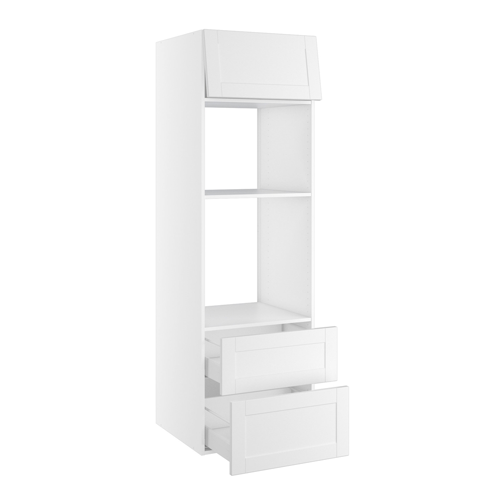 Kitchn Højskab Til Ovn Micro Nichemål 1039x567 Mm Skuffer :316 Og 252 Toplåge :316 :1952 :580 :600