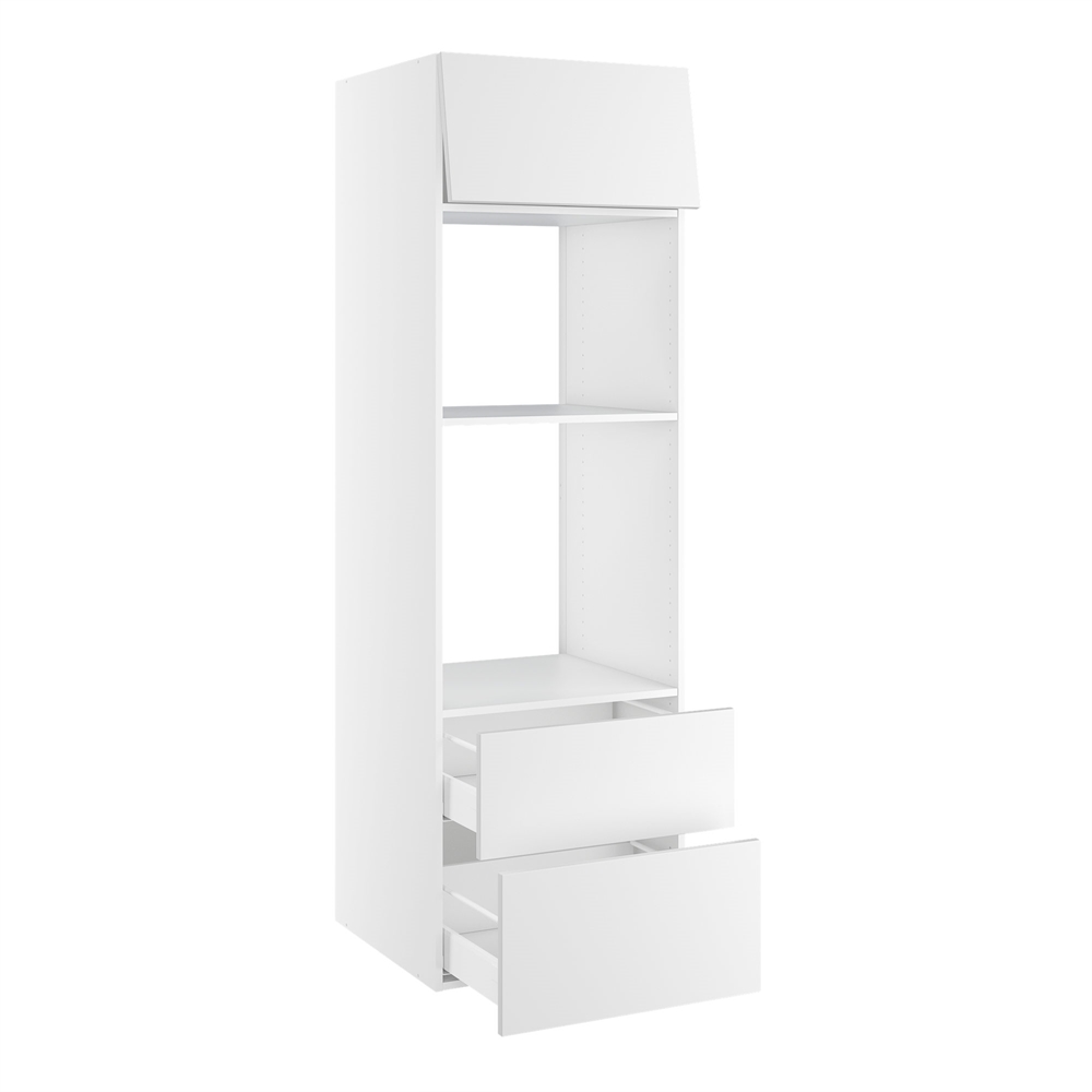 Kitchn Højskab Til Ovn Micro Nichemål 1039x567 Mm Skuffer :316 Og 252 Toplåge :316 :1952 :580 :600