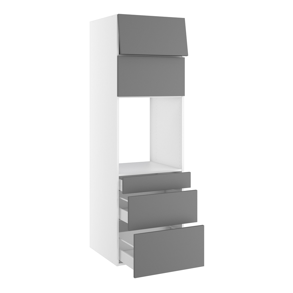 Kitchn Højskab Til Ovn Nichemål 592x567 Mm Skuffer :316 252 Og 124 Toplåger :316 :1952 :580 :600