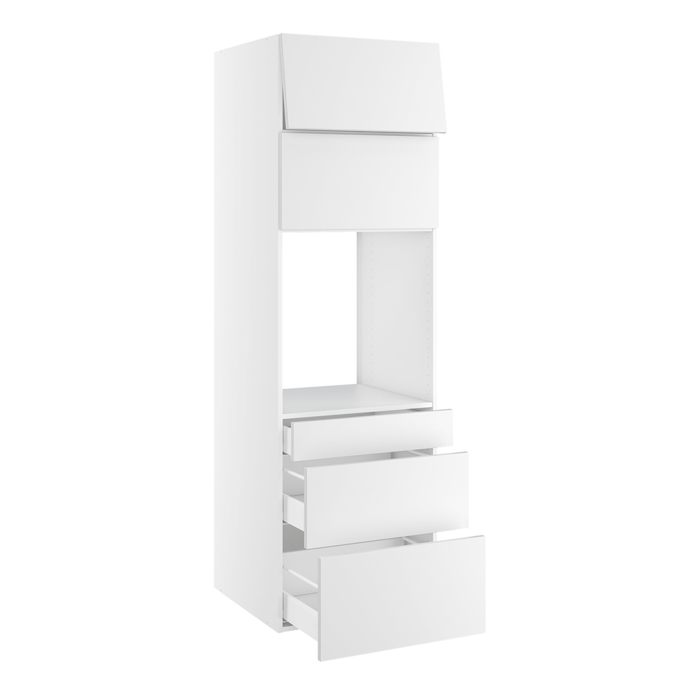 Kitchn Højskab Til Ovn Nichemål 592x567 Mm Skuffer :316 252 Og 124 Toplåger :316 :1952 :580 :600