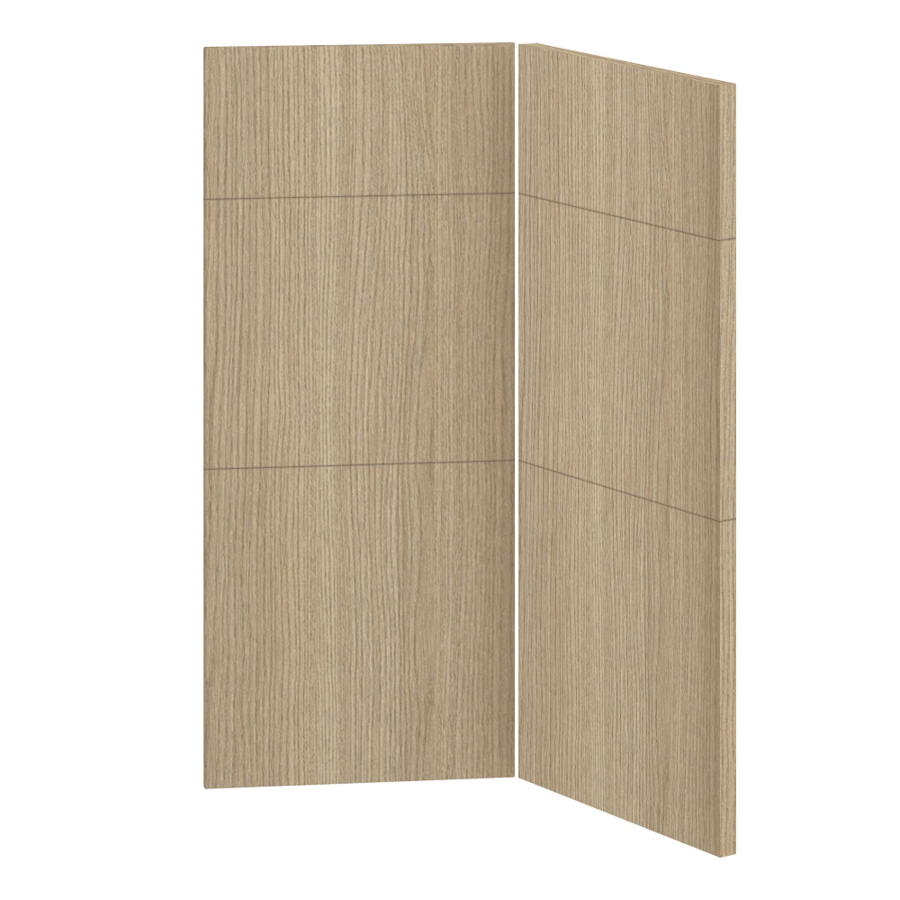 Kitchn Knæklåge -delt Samletpasser Til U9090 : 70 Cm : 29 Cm