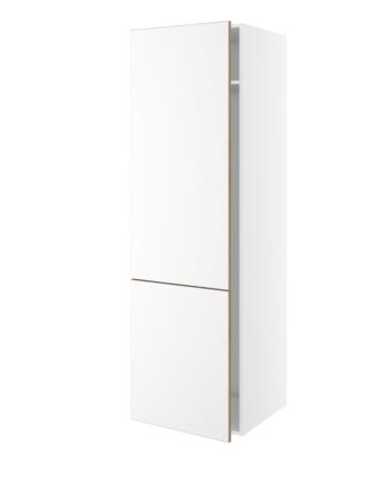 Kitchn Kosteskab     Hylde  Slangeholder Og Trådindsats Med  -delt Låge  :1952  :580  :400