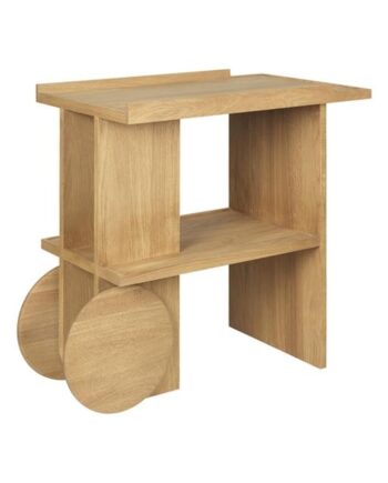 Kristina Dam Studio Axis Sidebord Varm Lakeret Eg
