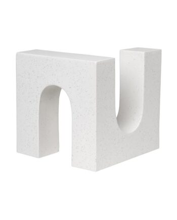 Kristina Dam Studio Brick Skulptur Hvid