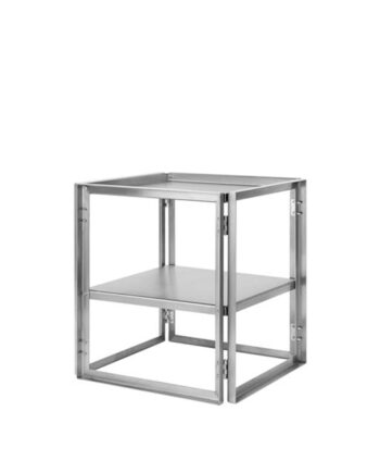 Kristina Dam Studio Foldable Sidebord Rustfri Stål