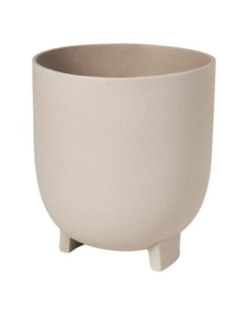 Kristina Dam Studio Serene Flowerpot Terracotta Sand