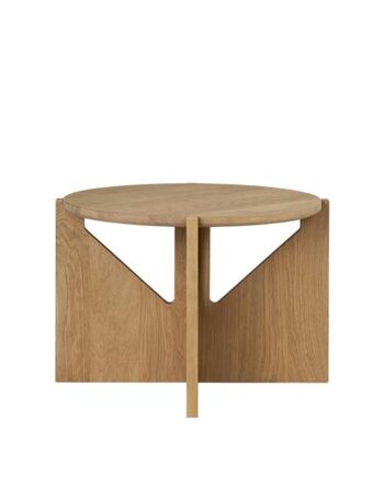 Kristina Dam Studio Simple Sofabord Varm Lakeret Eg