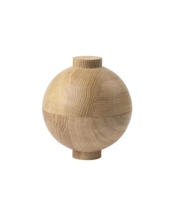 Kristina Dam Studio Wooden Sphere Skål Olieret Egetræ