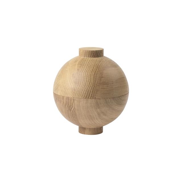 Kristina Dam Studio Wooden Sphere Skål Olieret Egetræ
