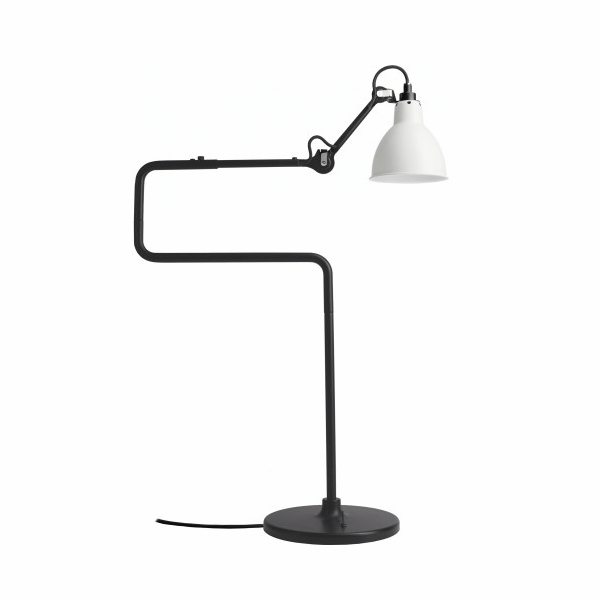 Lampe Gras N317 Bordlampe Mat Sort Hvid