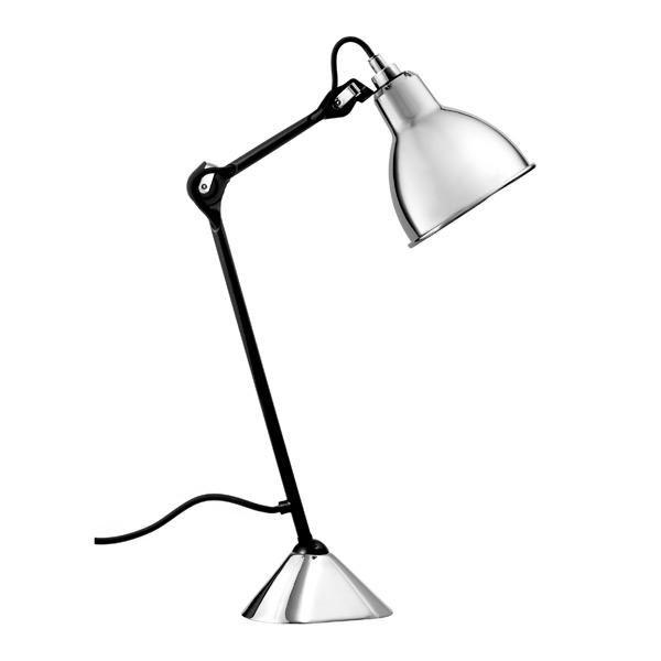 Lampe Gras N205 Bordlampe Mat Sort Krom