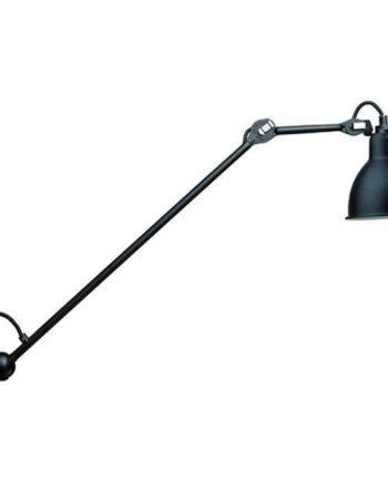 Lampe Gras N304 L60 Væglampe Mat Sort Hardwired
