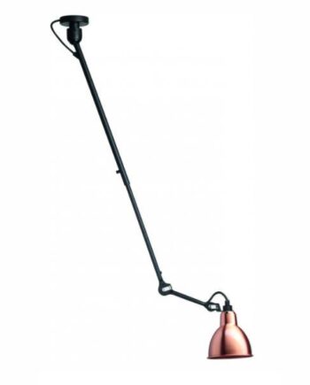 Lampe Gras N302 Loftlampe Kobber   Hvid
