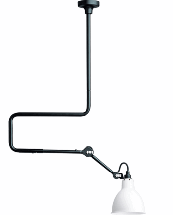 Lampe Gras N312 Loftlampe Mat Sort Mat Hvid