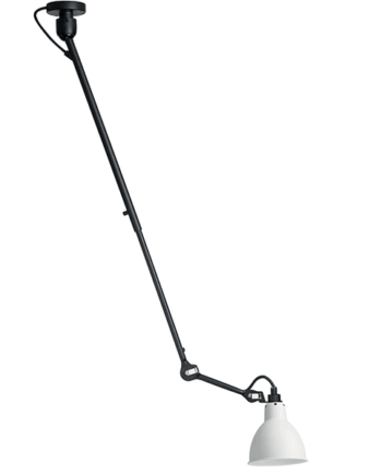 Lampe Gras N302 Loftlampe Mat Sort Mat Hvid